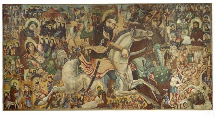 unknow artist Battle of Karbala china oil painting image